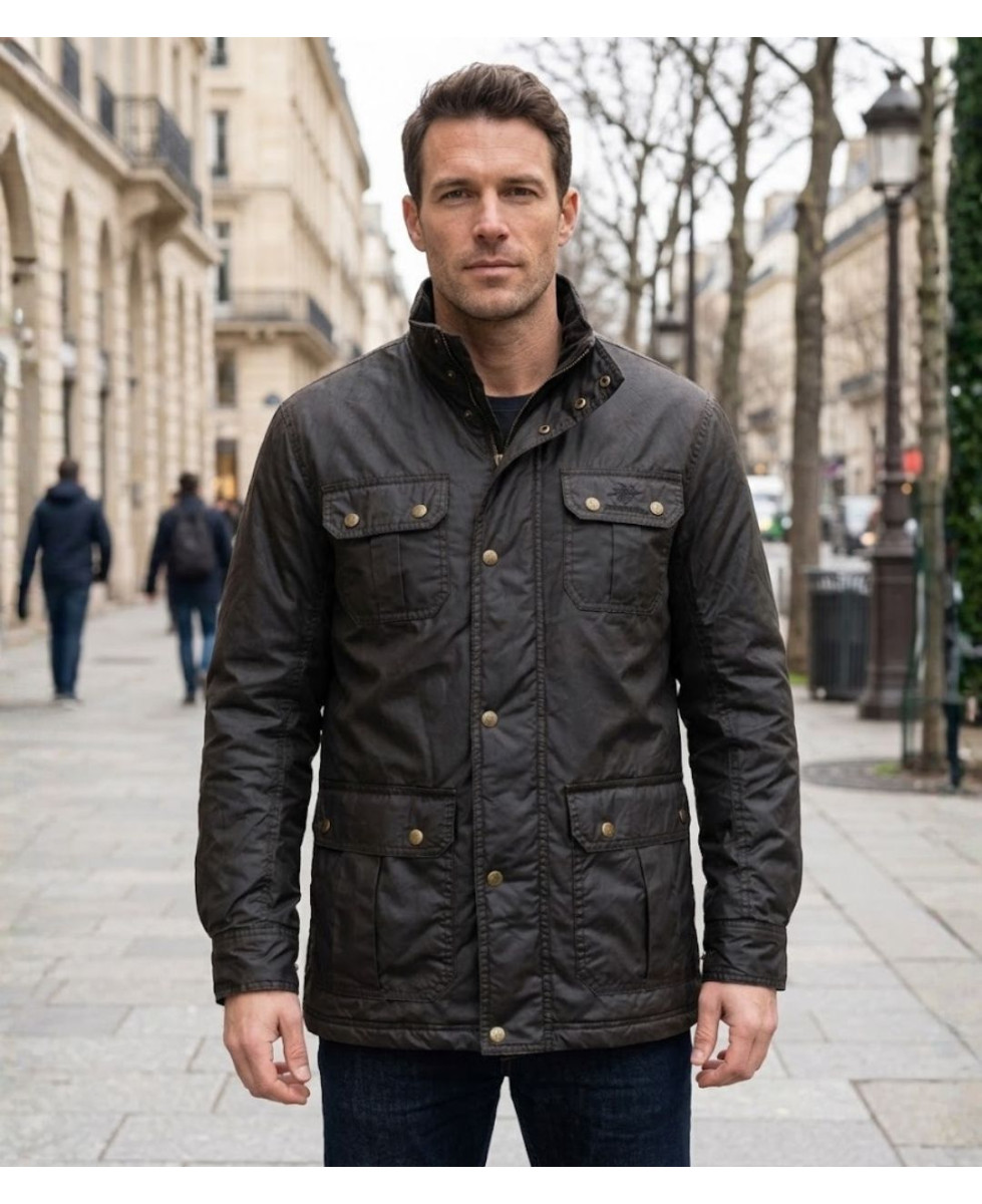 WINCHESTER JAGUAR1 — Parka homme marron chaude déperlante