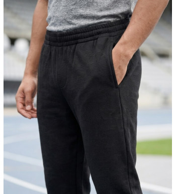 CHALLENGER VIRGIL1 pantalon de jogging molleton bas resserré noir homme