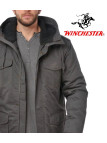 WINCHESTER NETWORK1G — Parka homme grise chaude matelassée