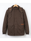 WINCHESTER NUMBERM — Parka homme marron chaude et isolante