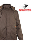 WINCHESTER NUMBERM — Parka homme marron chaude et isolante