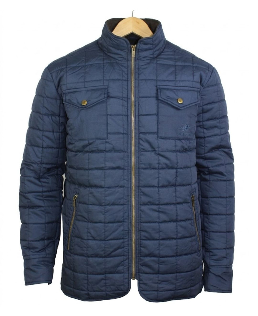 WINCHESTER JUDE2 — Blouson matelassé bleu chaud et sobre
