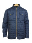 WINCHESTER JUDE2 — Blouson matelassé bleu chaud et sobre