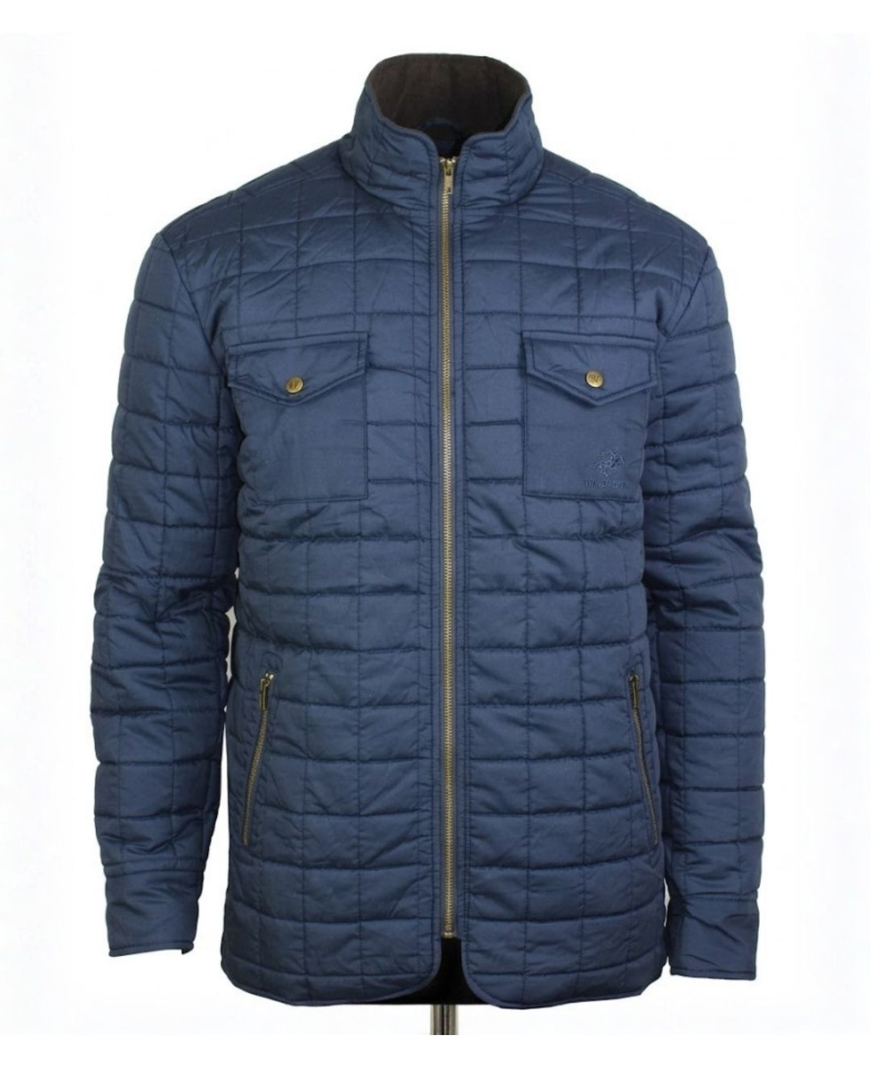 WINCHESTER JUDE2 — Blouson matelassé bleu chaud et sobre