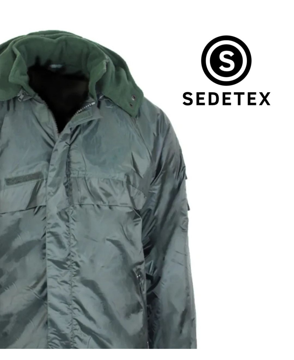SEDETEX VIGNE — Parka homme kaki imperméable et isolante