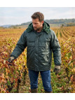 SEDETEX VIGNE — Parka homme kaki imperméable et isolante