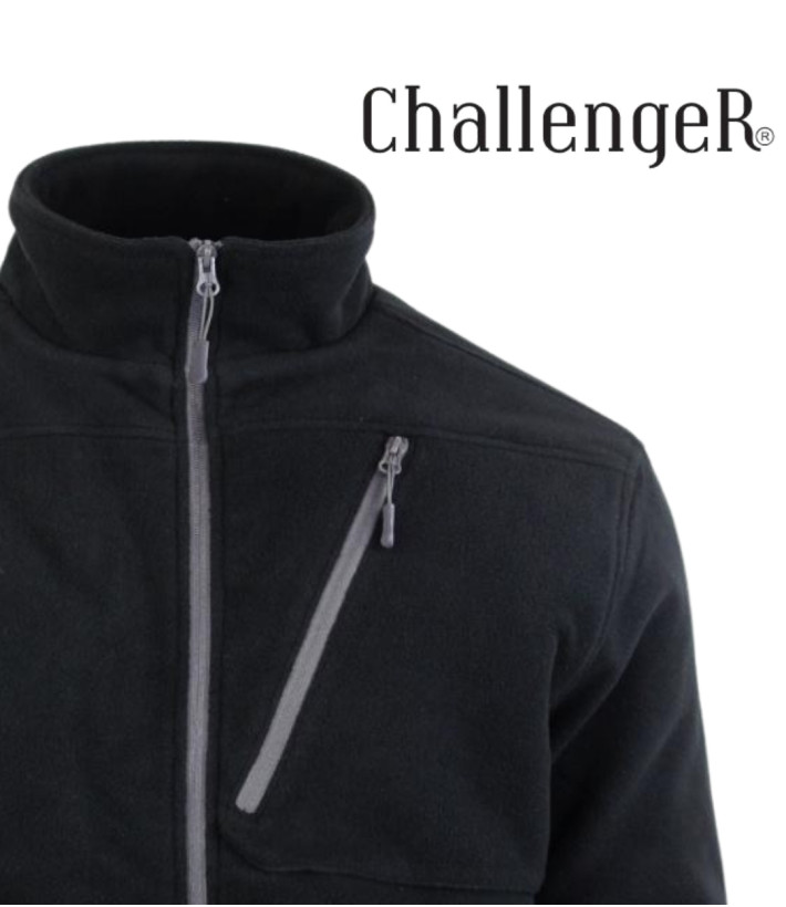 CHALLENGER CALGARY1 — Veste polaire doublée noir