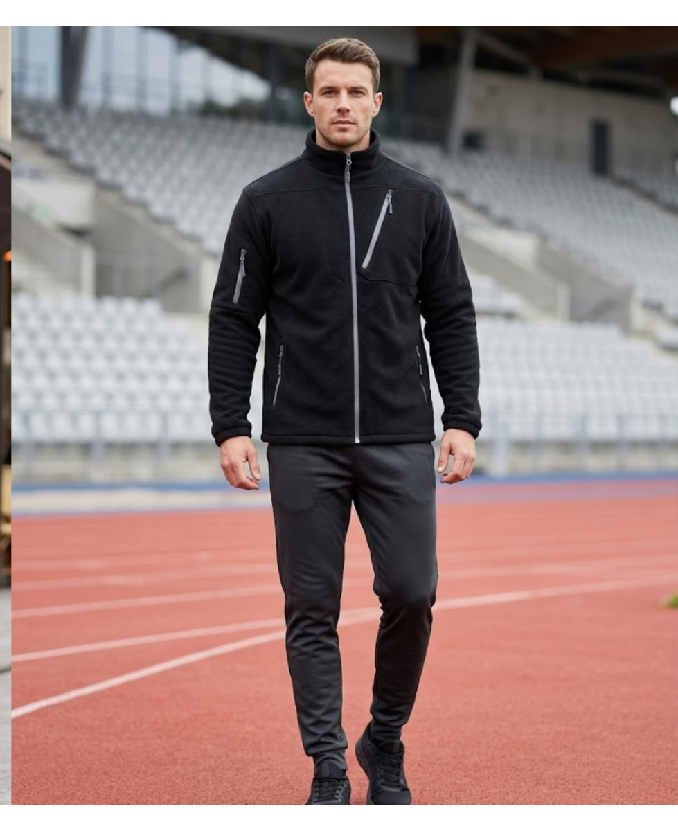 CHALLENGER CALGARY1 — Veste polaire doublée noir