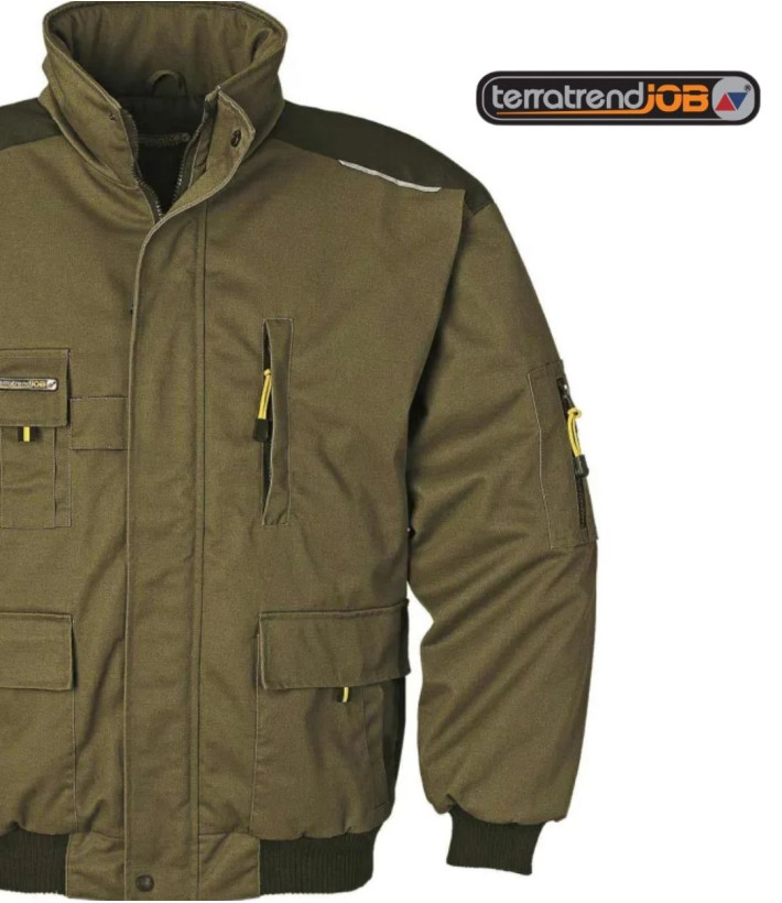 Terratrend 6656KJ — Blouson de travail robuste multipoches