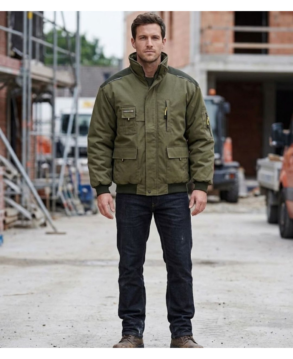 Terratrend 6656KJ — Blouson de travail robuste multipoches