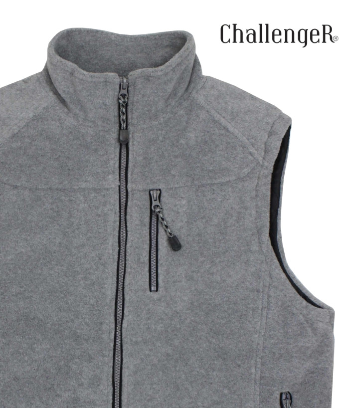 CHALLENGER CHAMBERY4 — Gilet polaire sans manches gris