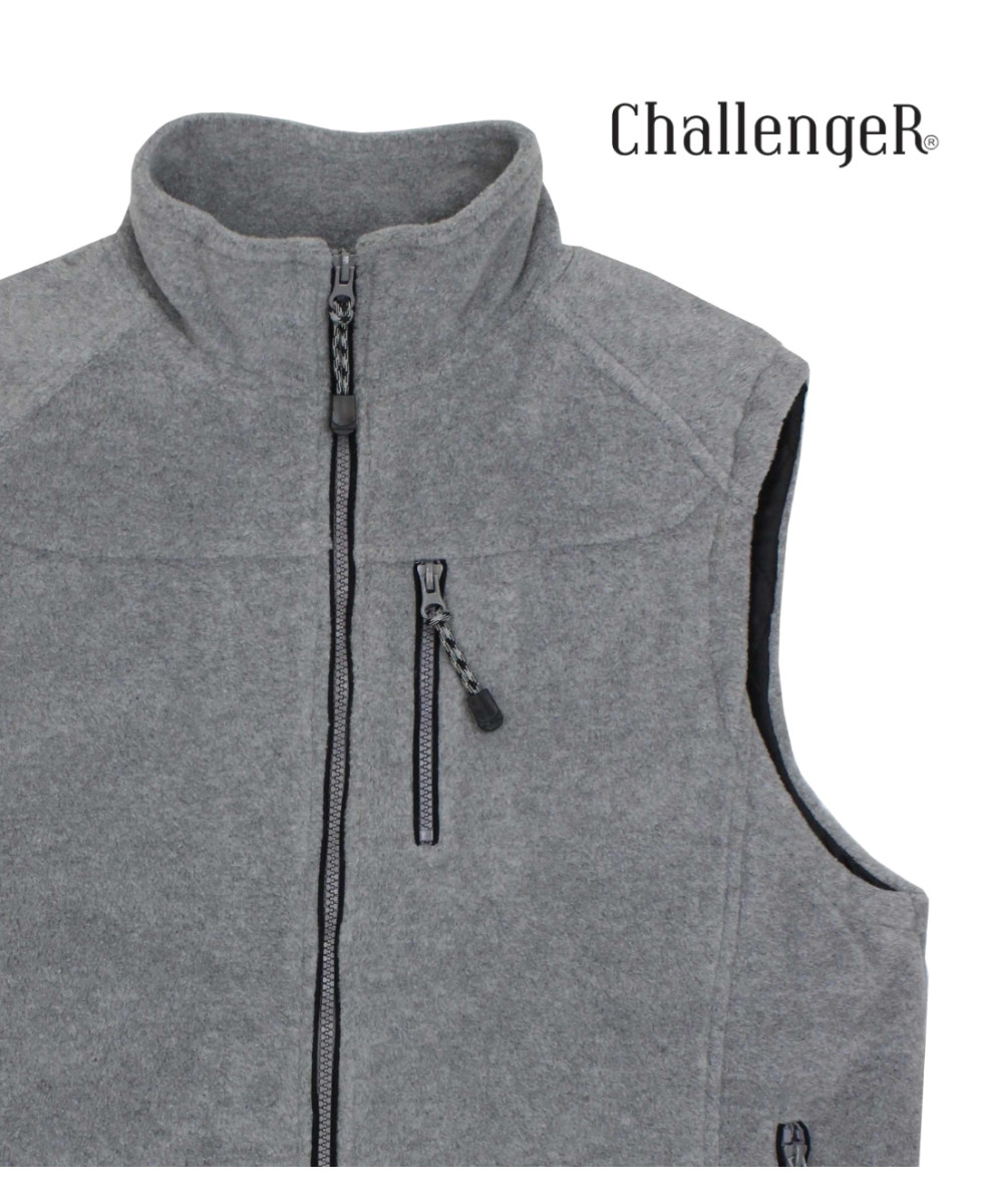 CHALLENGER CHAMBERY4 — Gilet polaire sans manches gris