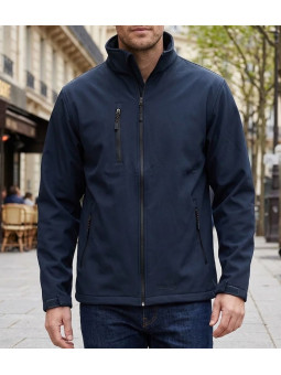 Blouson softshell homme noir CHALLENGER BALTIC1
