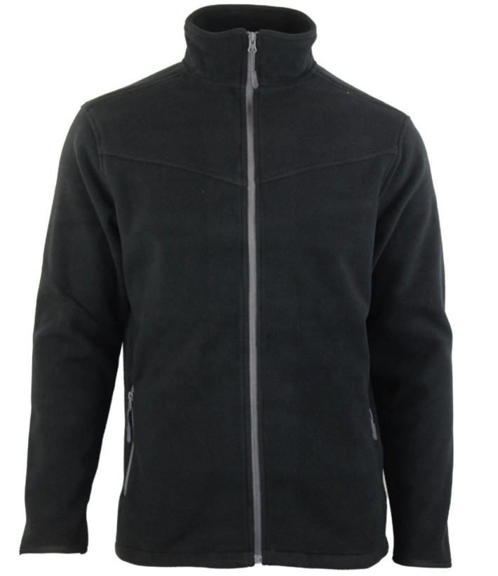 CHALLENGER CHAMONIX1 — Veste polaire zippée noir