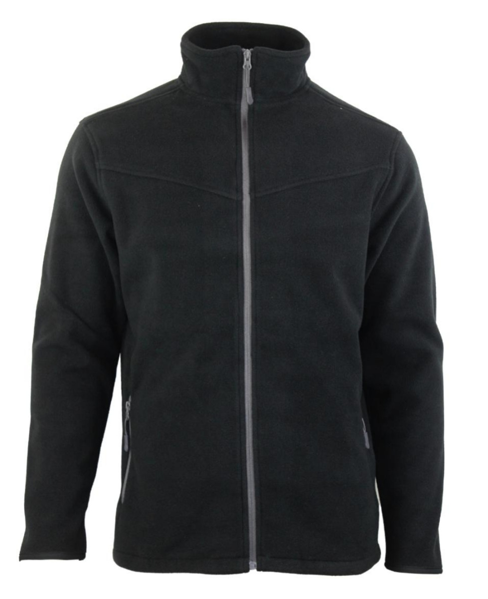 CHALLENGER CHAMONIX1 — Veste polaire zippée noir