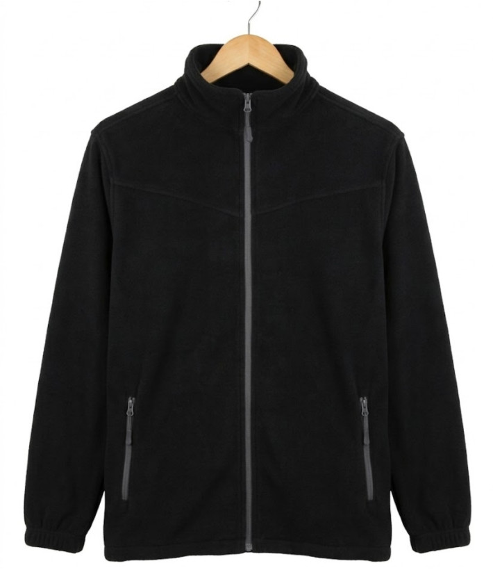 CHALLENGER CHAMONIX1 — Veste polaire zippée noir