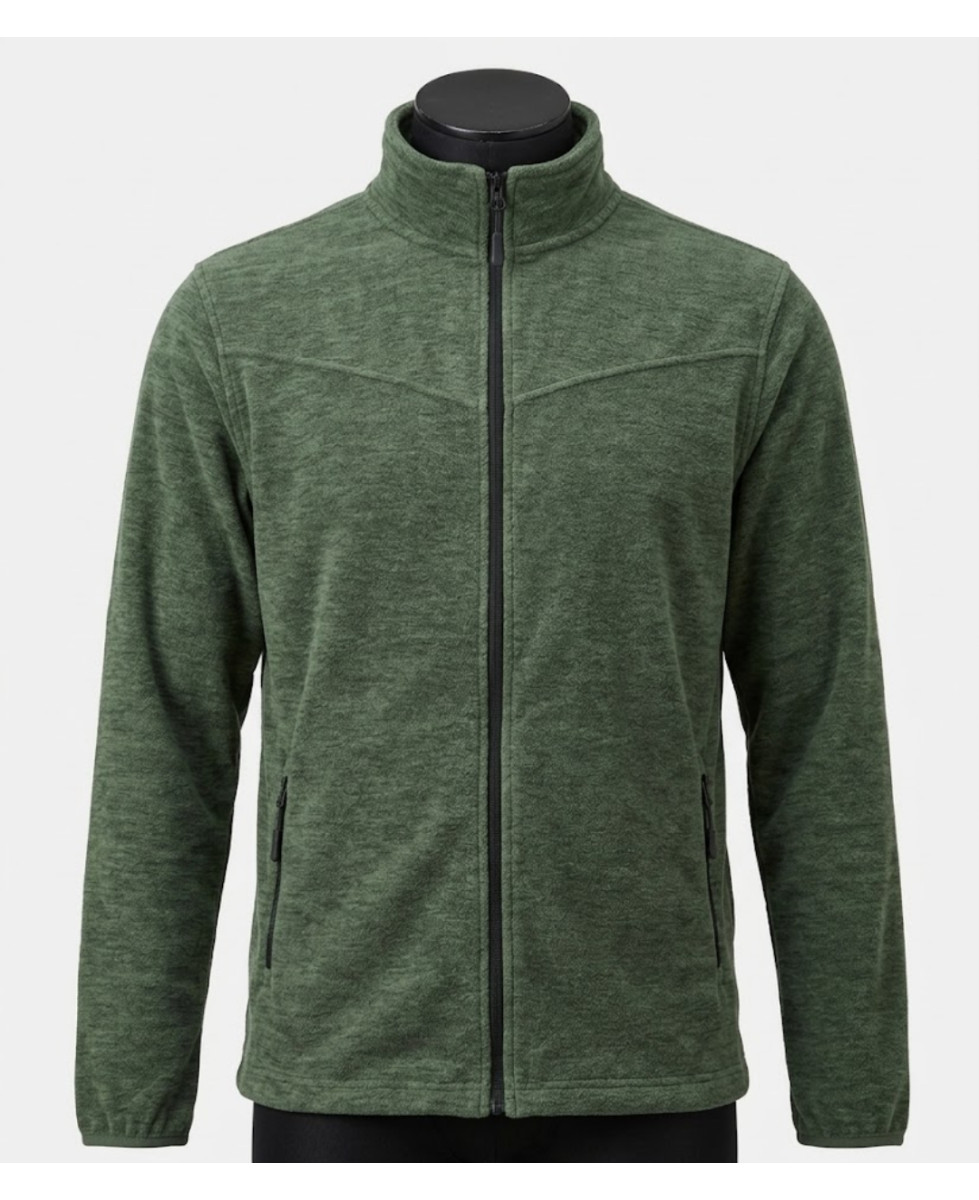CHALLENGER CHAMONIX3 — Veste polaire zippée kaki