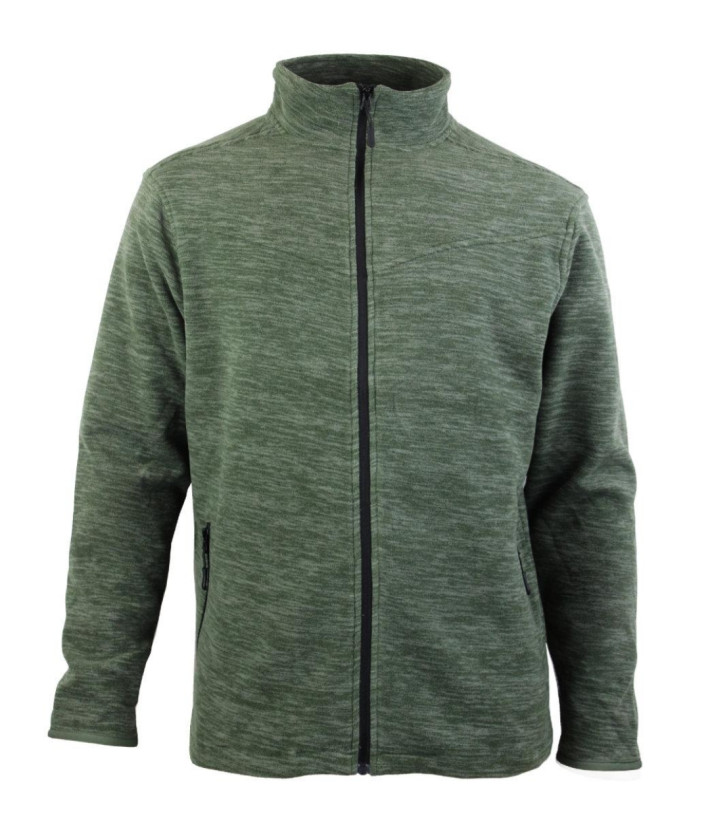 CHALLENGER CHAMONIX3 — Veste polaire zippée kaki