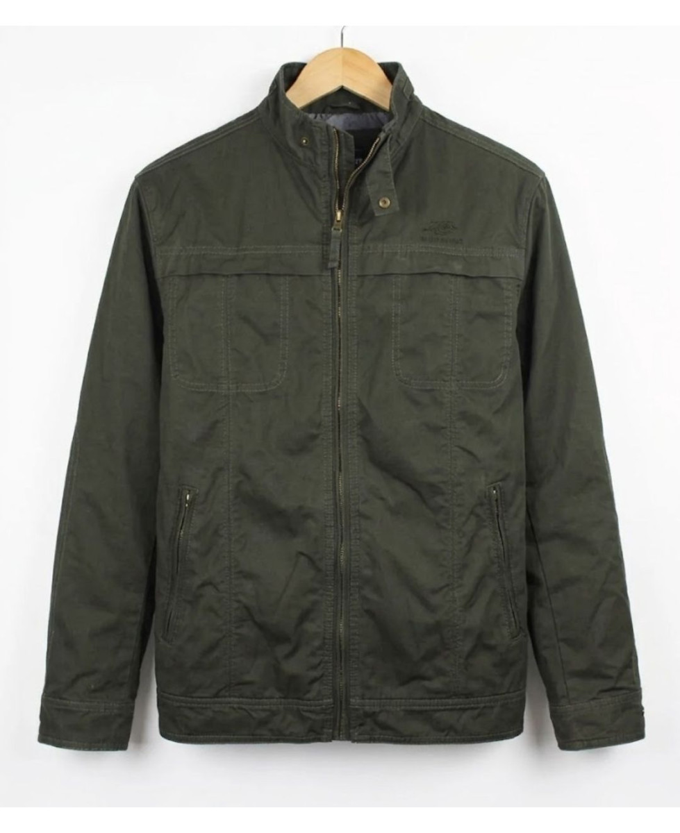 Winchester WE1294K — Blouson zippé kaki respirant en coton
