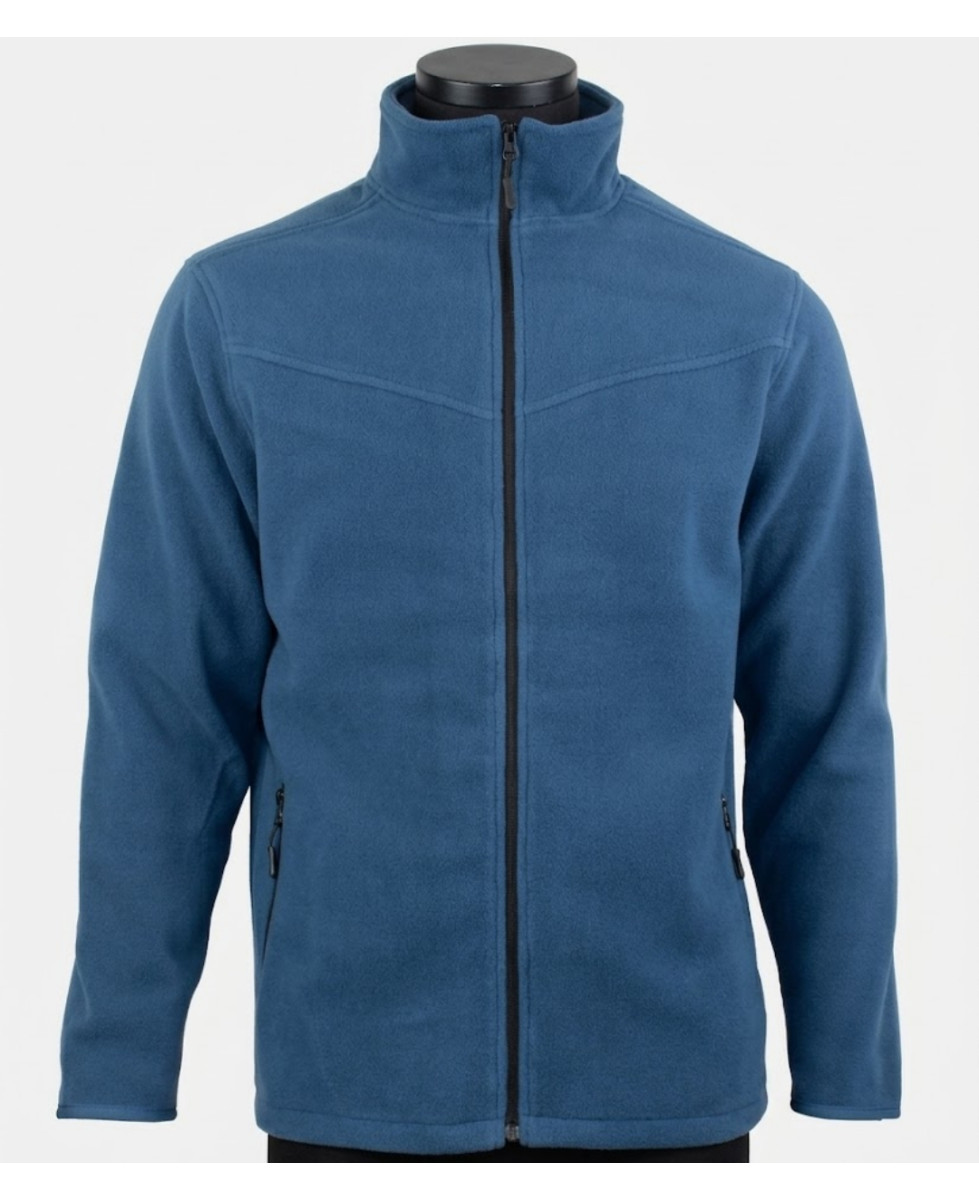 CHALLENGER CHAMONIX4 — Veste polaire zippée bleu