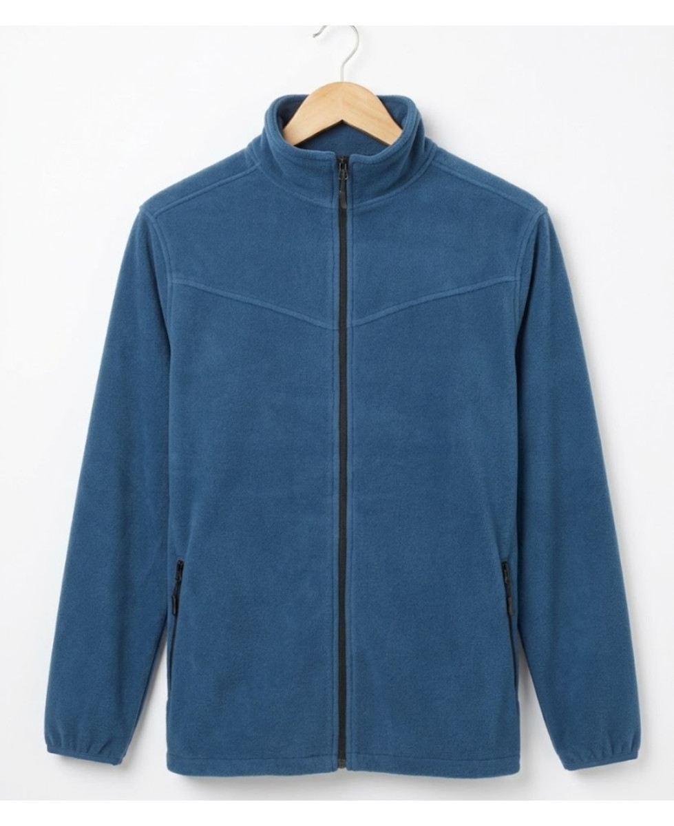 CHALLENGER CHAMONIX4 — Veste polaire zippée bleu