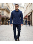 CHALLENGER CLARK1 — Surchemise polaire marine chaude
