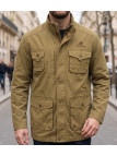 Saharienne homme jaune moutarde 100% coton WINCHESTER WE1238M