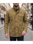 Winchester WE1238M — Saharienne homme jaune en pur coton