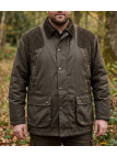 Veste de chasse homme verte déperlante LEDERTYS CLASSIC