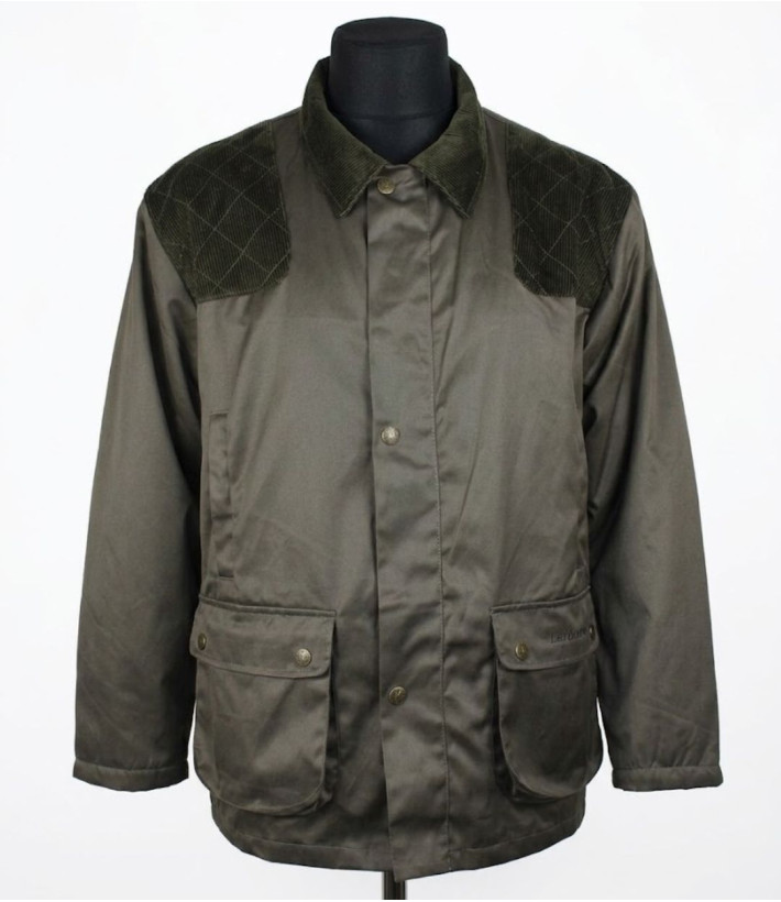 Ledertys Classic — Veste de chasse verte chaude déperlante