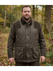 Ledertys Classic — Veste de chasse verte chaude déperlante