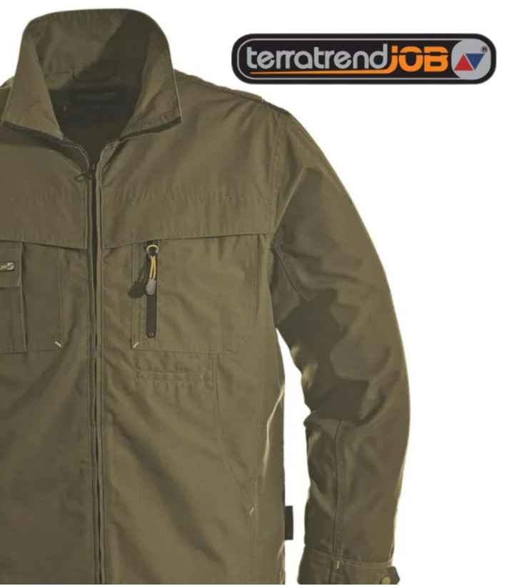 Terratrend 7631KJ — Veste de travail robuste et multipoches