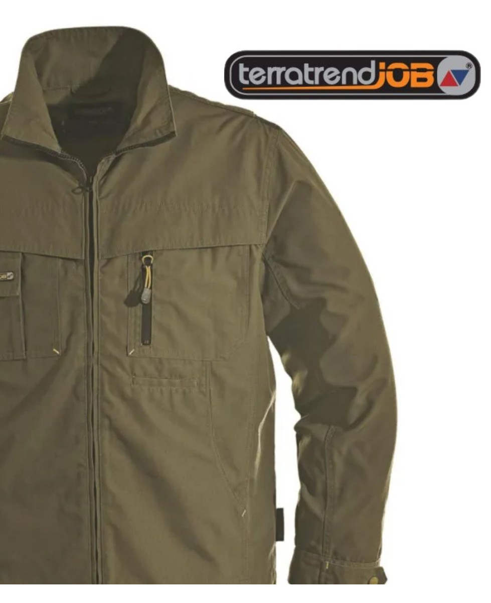 Terratrend 7631KJ — Veste de travail robuste et multipoches