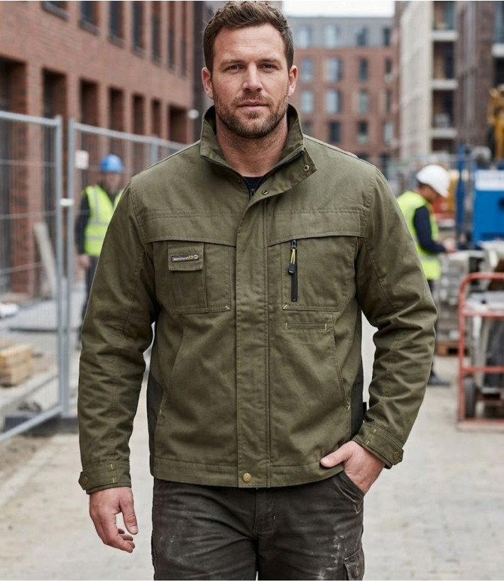 Terratrend 7631KJ — Veste de travail robuste et multipoches