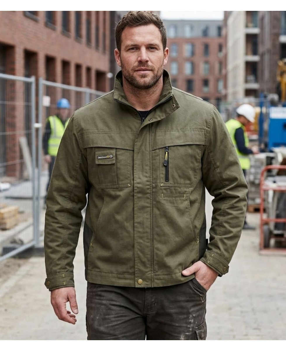 Terratrend 7631KJ — Veste de travail robuste et multipoches