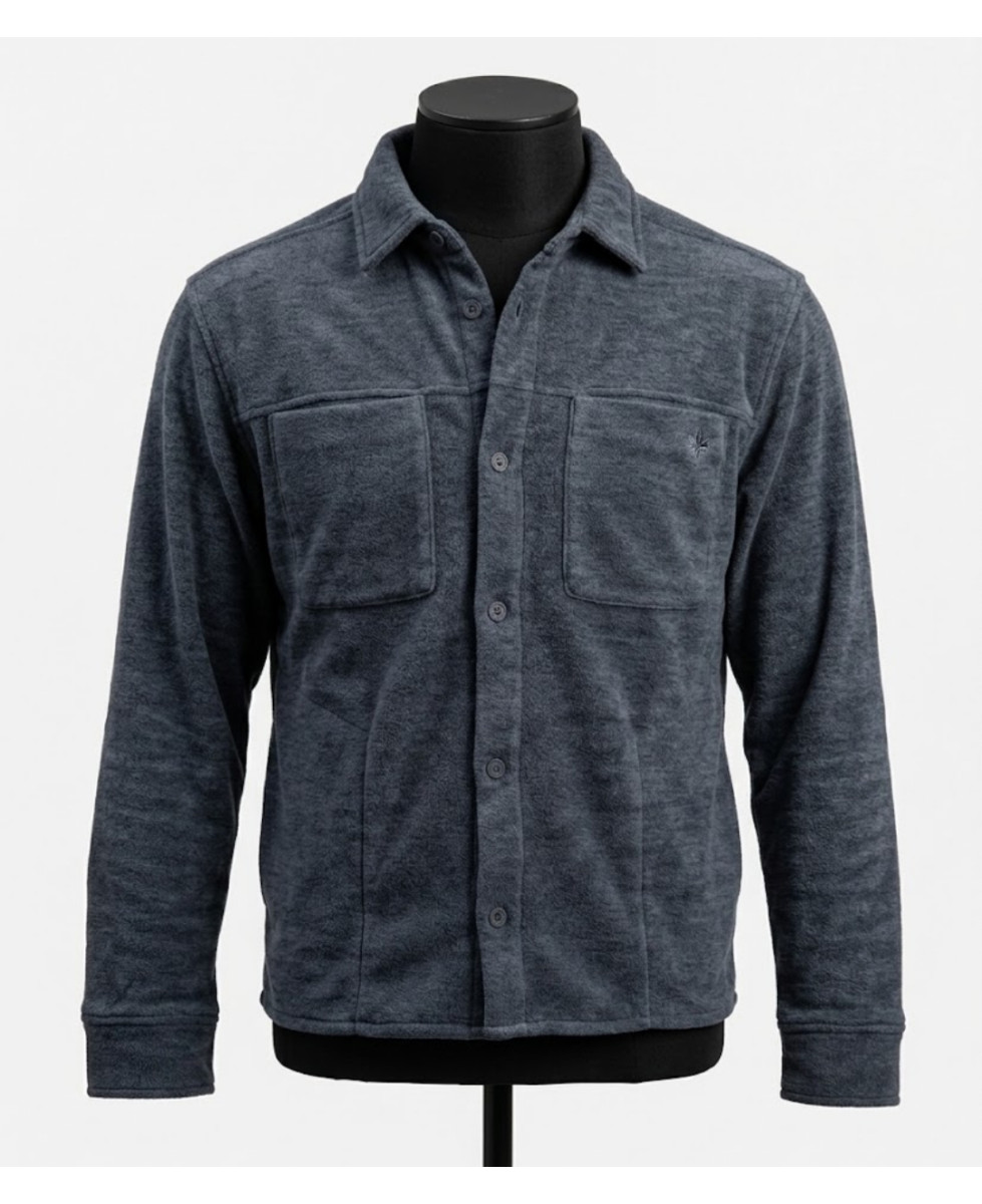CHALLENGER CLARK2 — Surchemise polaire gris chiné
