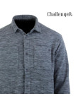 CHALLENGER CLARK2 — Surchemise polaire gris chiné