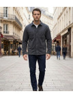 CHALLENGER CLARK2 — Surchemise polaire gris chiné
