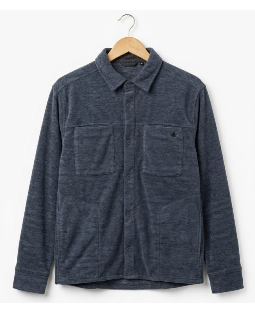 CHALLENGER CLARK2 — Surchemise polaire gris chiné