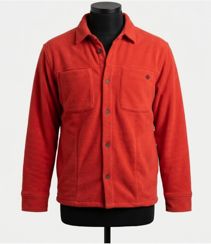 CHALLENGER CLARK3 — Surchemise polaire brique