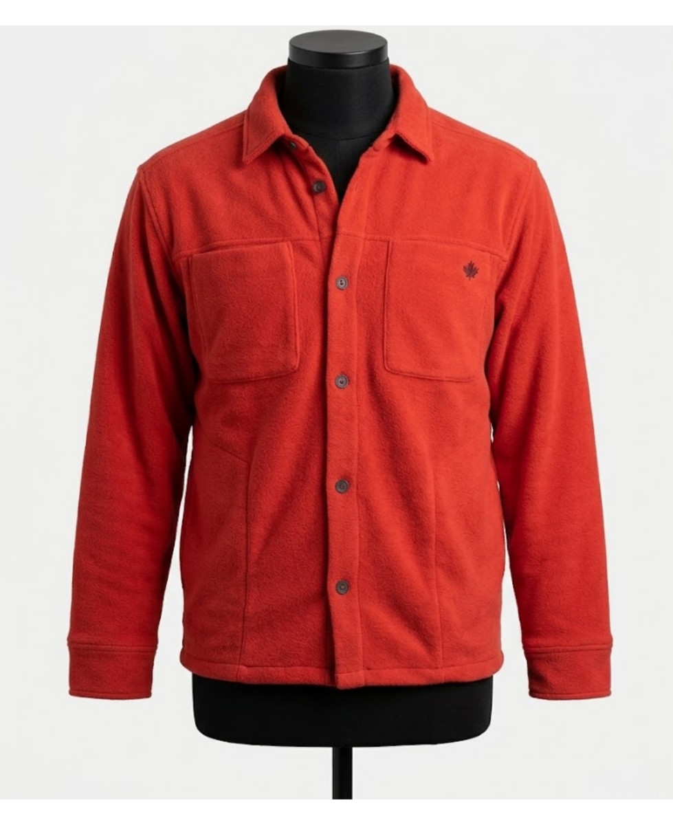 CHALLENGER CLARK3 — Surchemise polaire brique