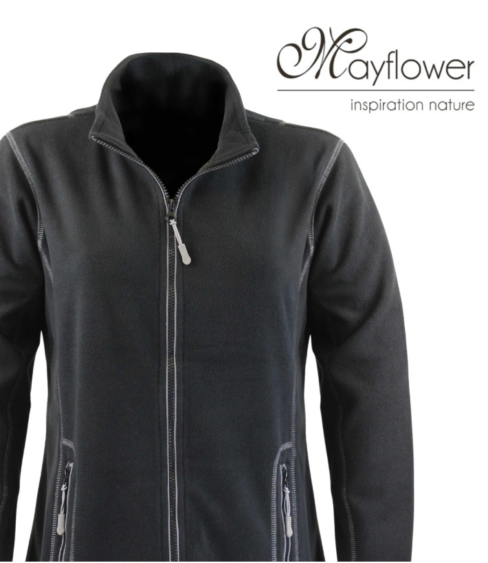 MAYFLOWER OSAKA1 — Veste polaire noir confort