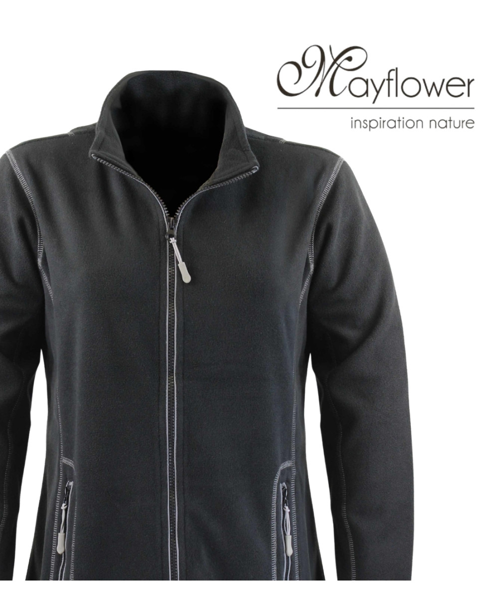 MAYFLOWER OSAKA1 — Veste polaire noir confort