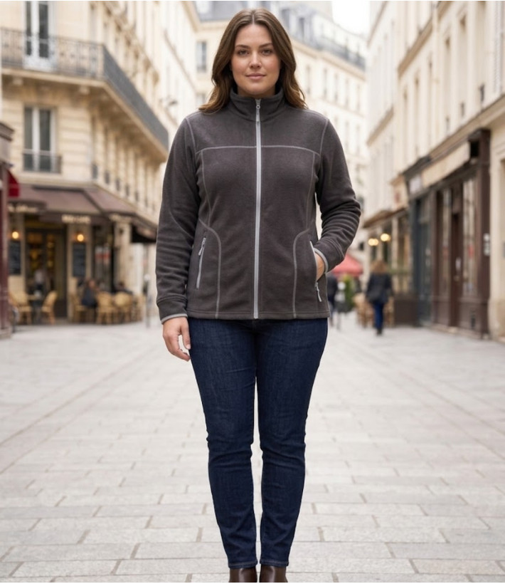 MAYFLOWER OSAKA1 — Veste polaire noir confort