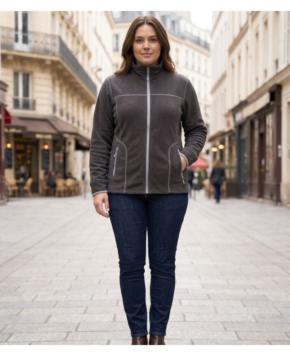 MAYFLOWER OSAKA1 — Veste polaire noir confort