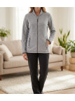 MAYFLOWER OSAKA3 — Veste polaire gris confort