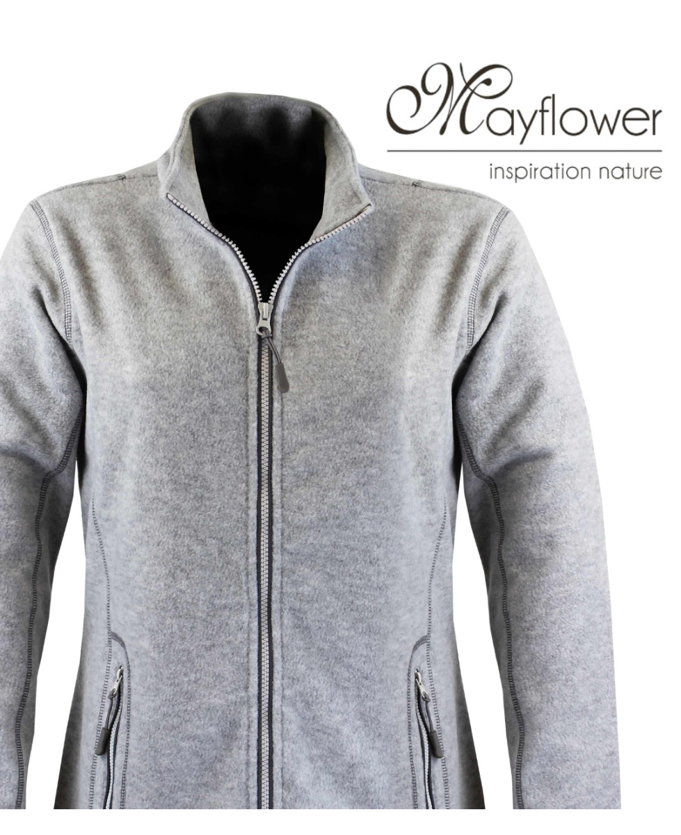 MAYFLOWER OSAKA3 — Veste polaire gris confort