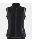 MAYFLOWER SAKURA1 — Gilet polaire noir sans manches