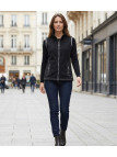 MAYFLOWER SAKURA1 — Gilet polaire noir sans manches