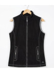 MAYFLOWER SAKURA1 — Gilet polaire noir sans manches